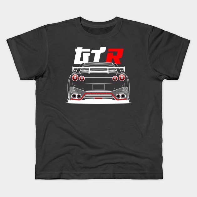 GTR SKYLINE GT-R35 Kids T-Shirt by RacingSize